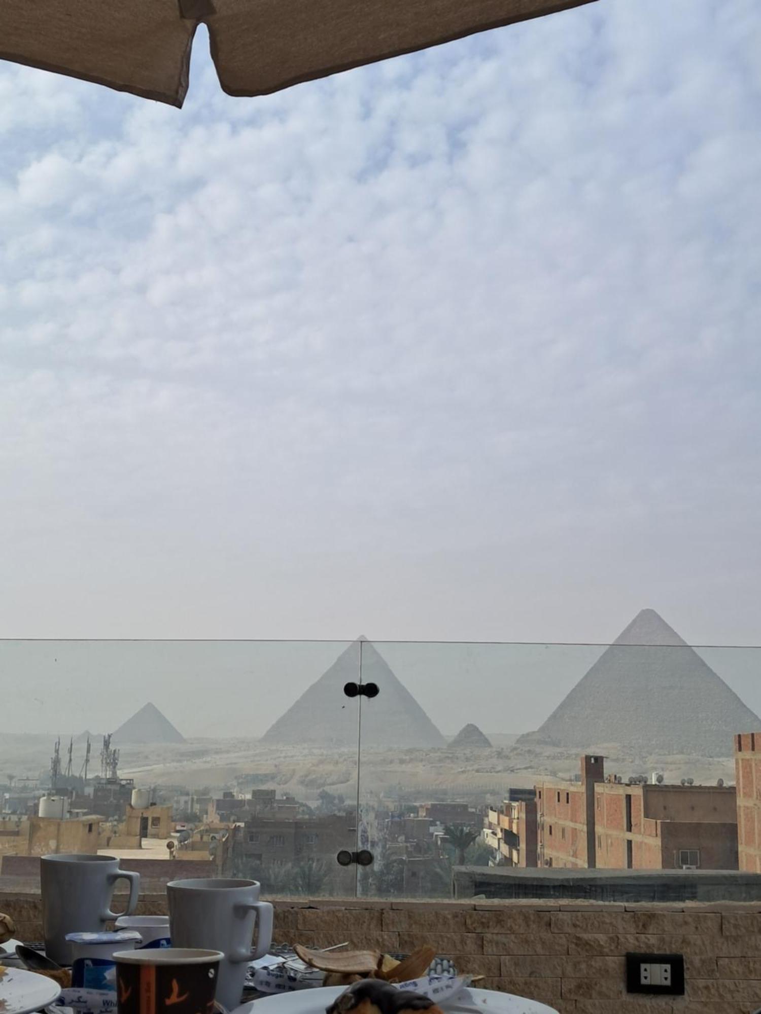 Piramide De Giza View Inn Kafrat al Jabal Экстерьер фото
