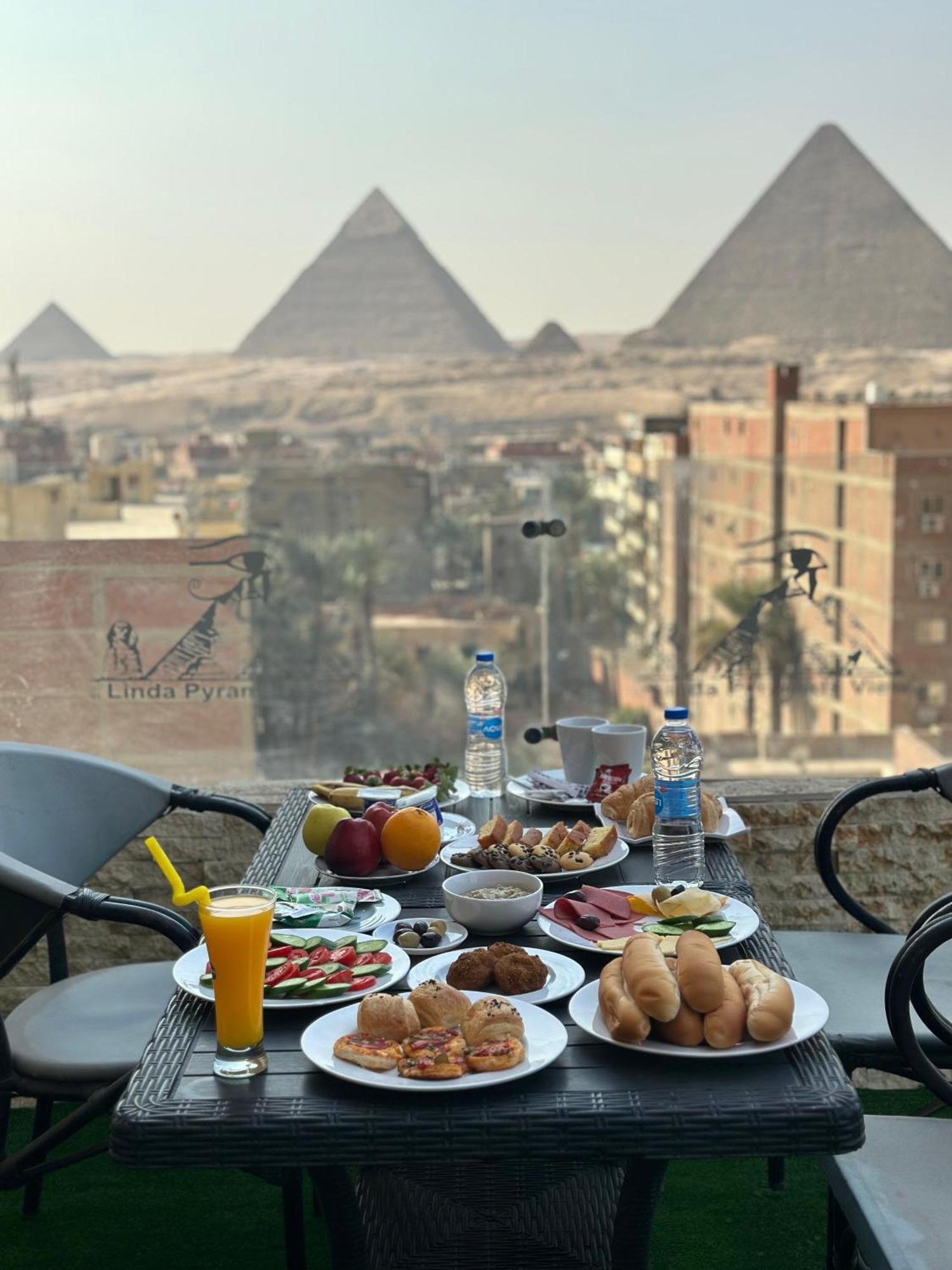 Piramide De Giza View Inn Kafrat al Jabal Экстерьер фото
