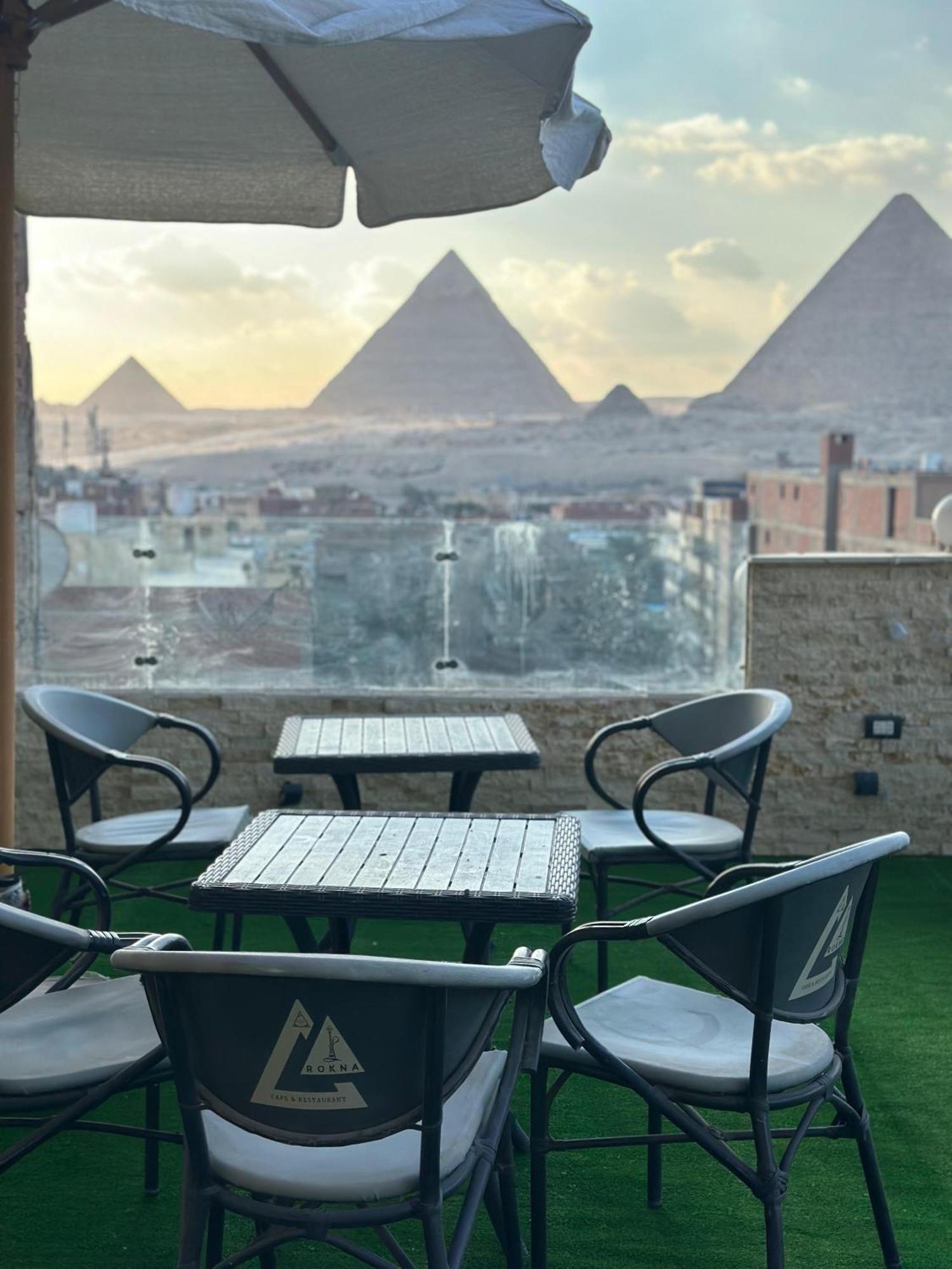 Piramide De Giza View Inn Kafrat al Jabal Экстерьер фото