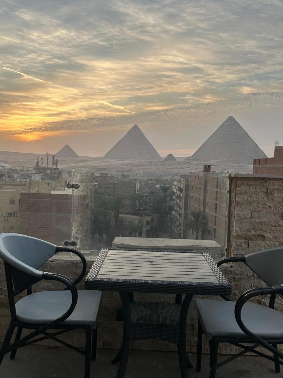 Piramide De Giza View Inn Kafrat al Jabal Экстерьер фото