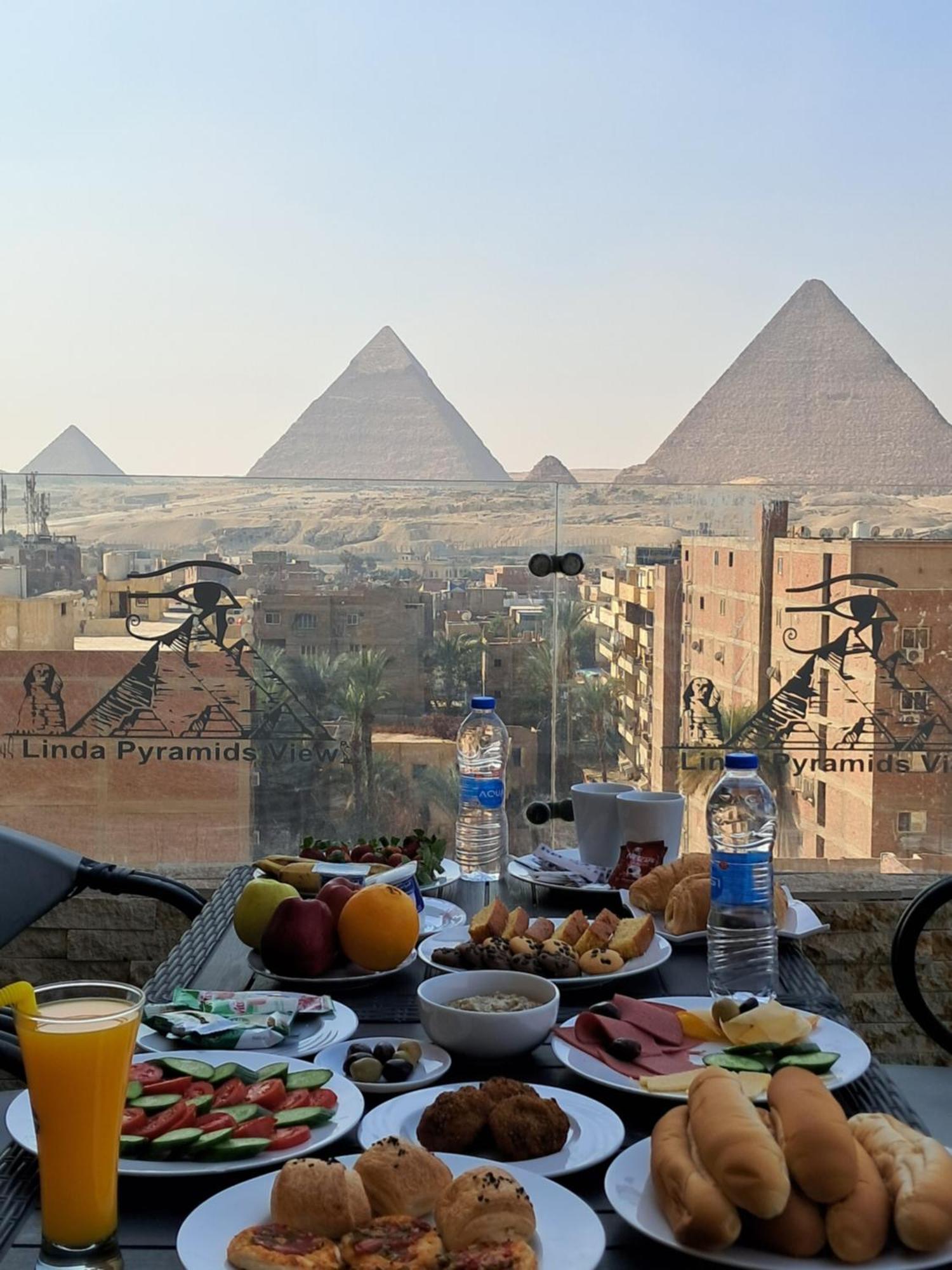 Piramide De Giza View Inn Kafrat al Jabal Экстерьер фото